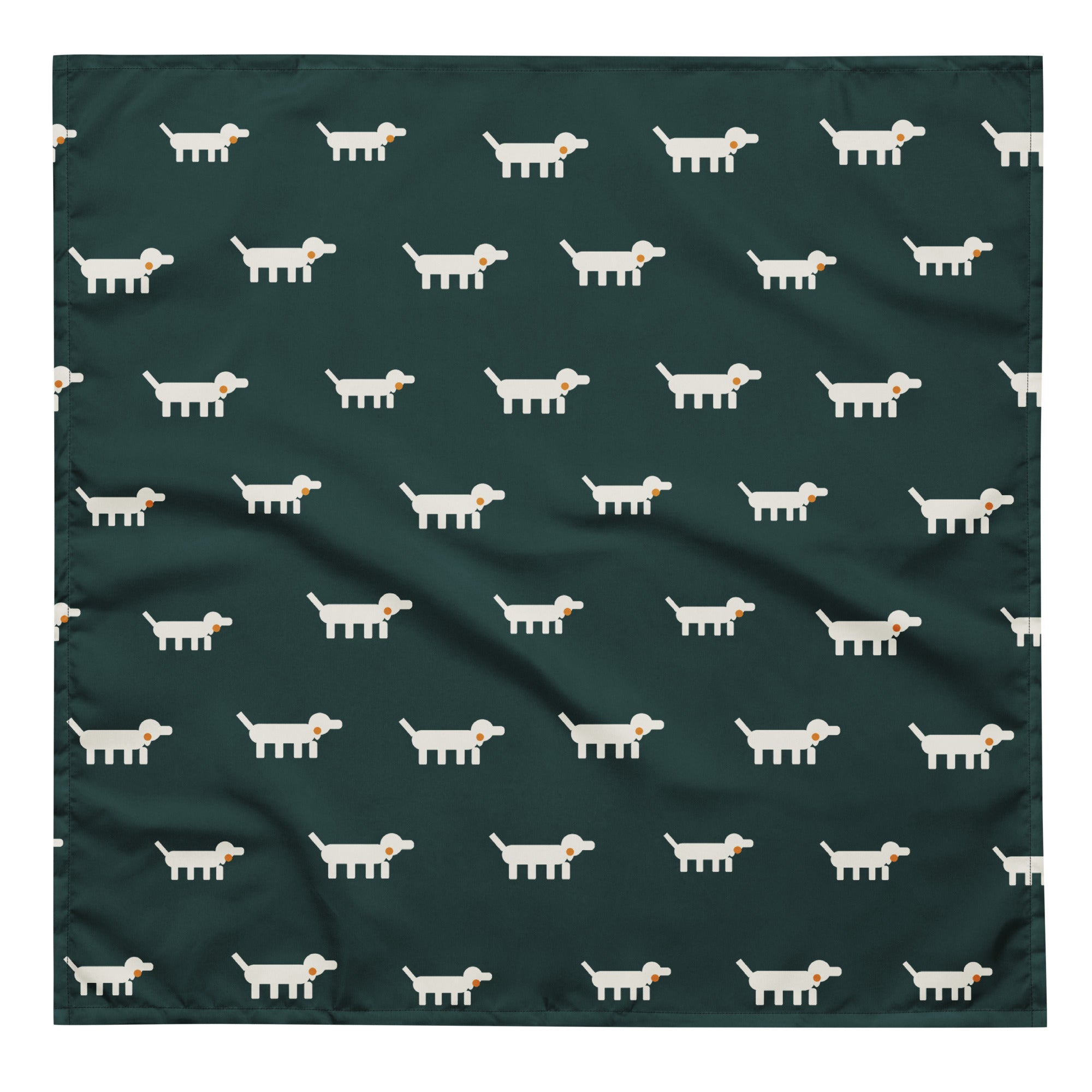 Gravhund Bandana, fladt produktfoto