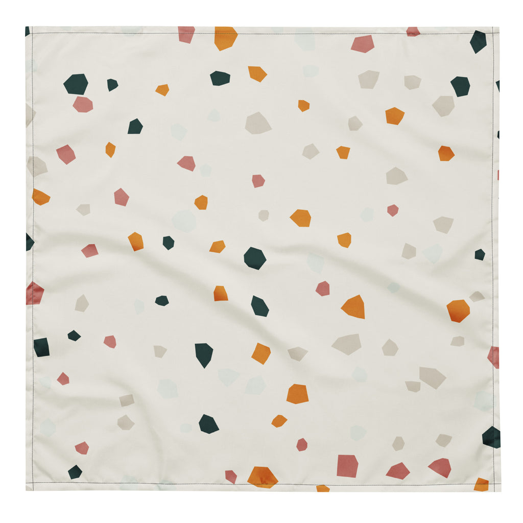 Terrazzo Bandana, fladt produktfoto