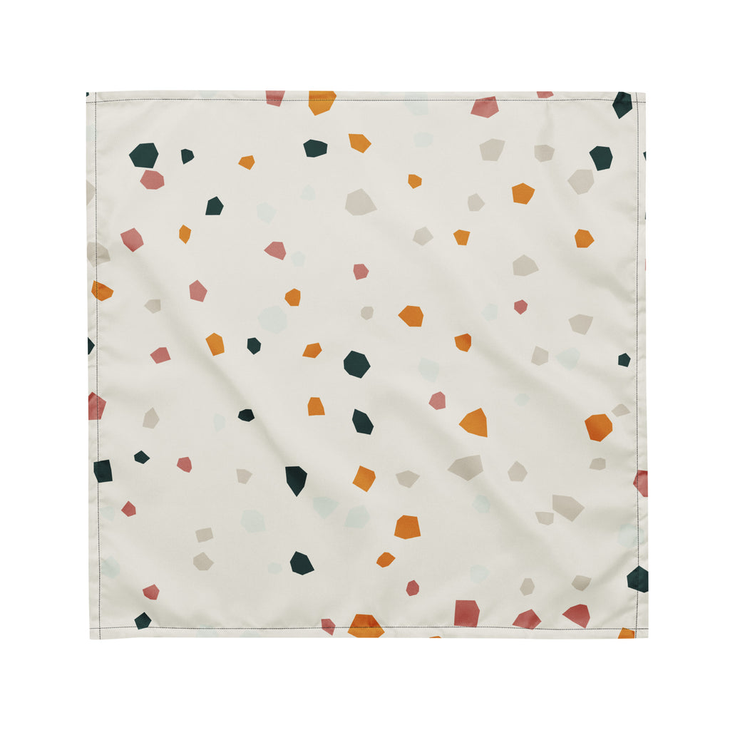 Terrazzo Bandana, fladt produktfoto