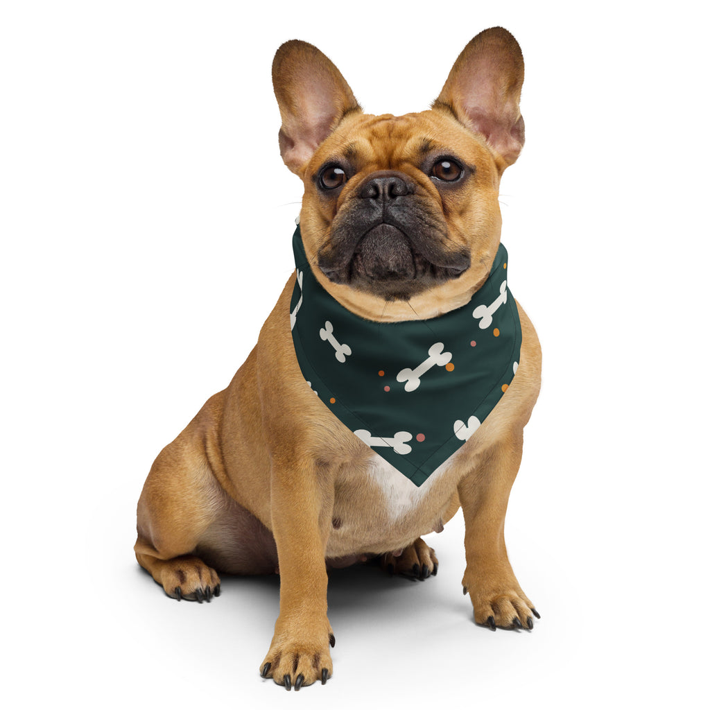 Knogler Bandana på fransk bulldog