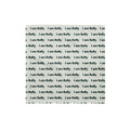 I am fluffy bandana, sage, fladt produktfoto