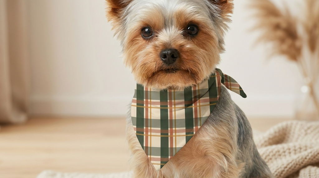 Bandana Tern Efterår – Fluffy yorkie lifestyle