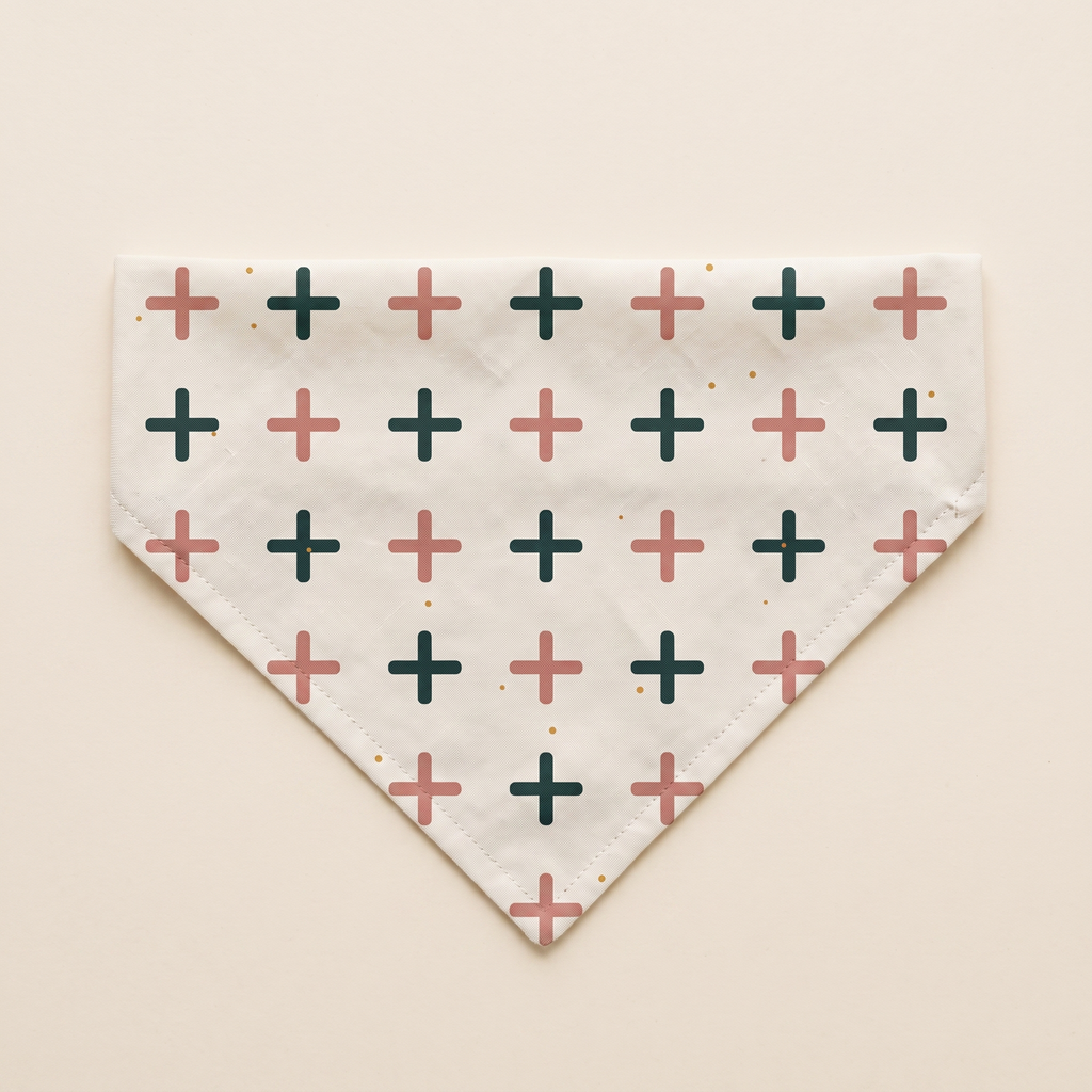 Kryds Bandana, fladt produktfoto