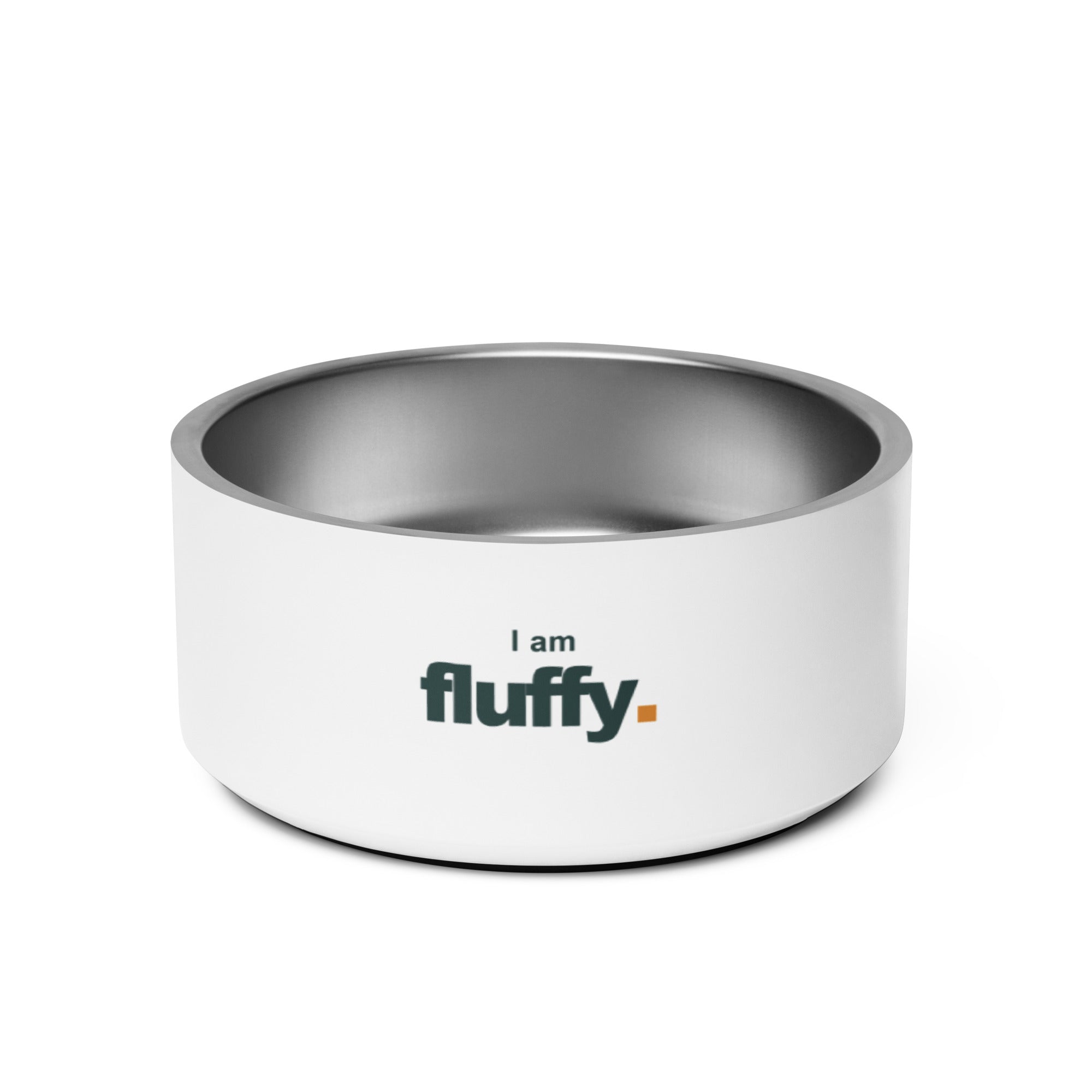 I am fluffy skål 32 oz, fladt produktfoto