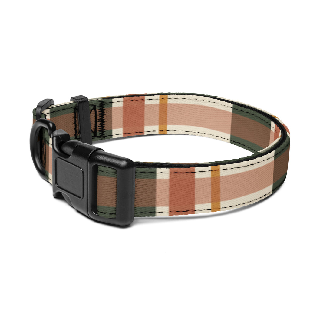 Halsband Karo Herbst von vorne, Gr. L