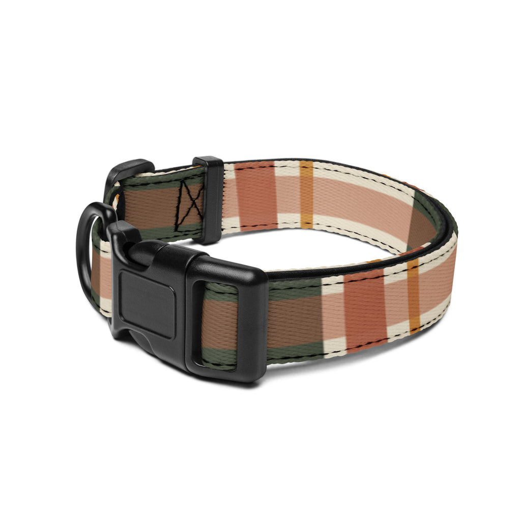 Halsband Karo Herbst von vorne, Gr. M