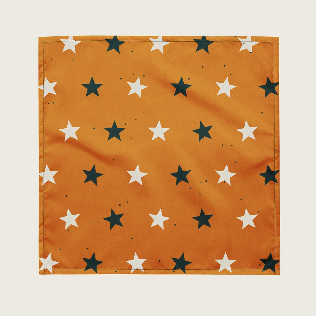 Stjerner Bandana på creme baggrund