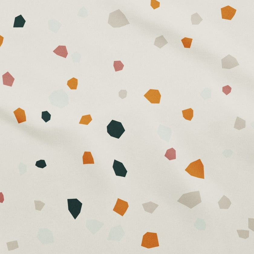 Terrazzo Bandana, tæt på mønster og stof