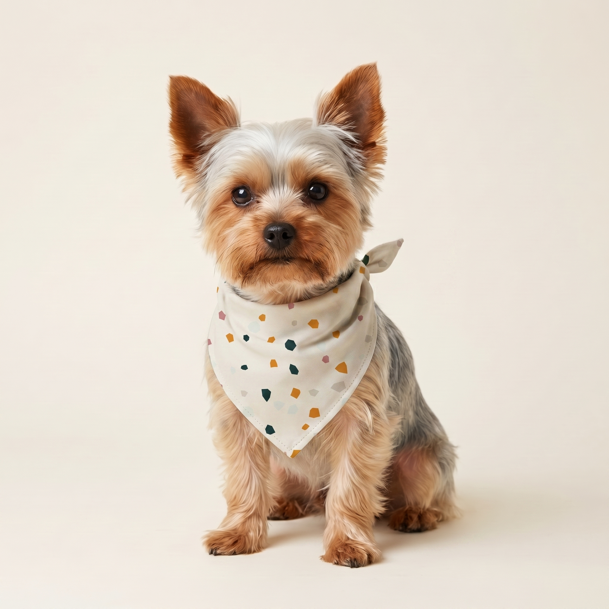 Terrazzo Bandana på hund